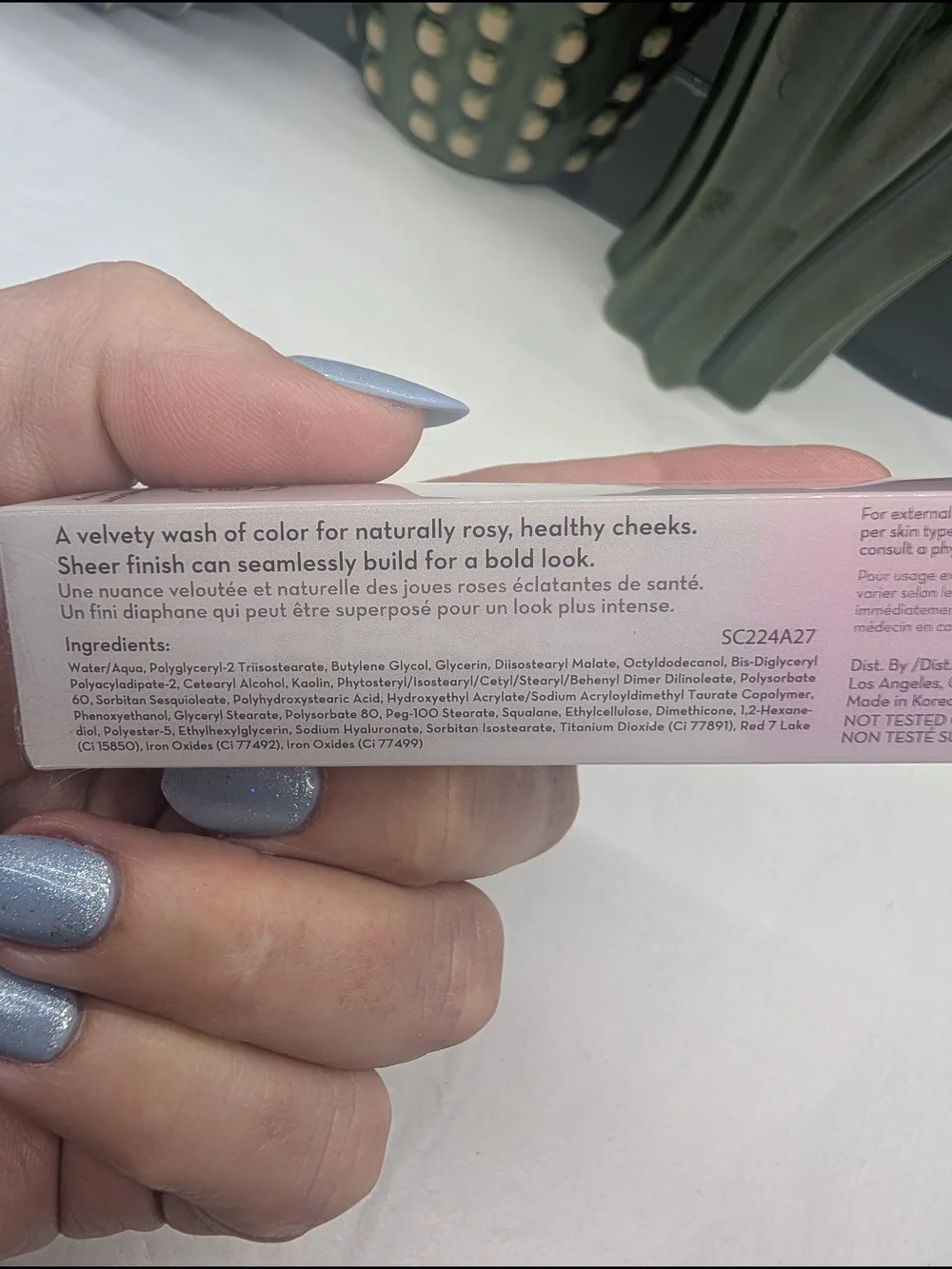 The Creme Shop - Cheeky Liquid Blush — Pink